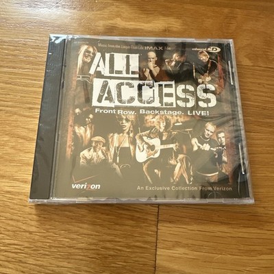 All Access: Front Row, Backstage, Live! (CD, 2001, MCA) Sting, Moby Brand new!