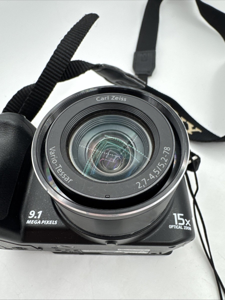Sony Cyber-shot DSC-H50 9.1MP Digital Video Camera w battery