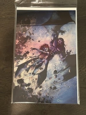 Gargoyles: Quest #2 Clayton Crain-Premium Metal Virgin Cover Variant D
