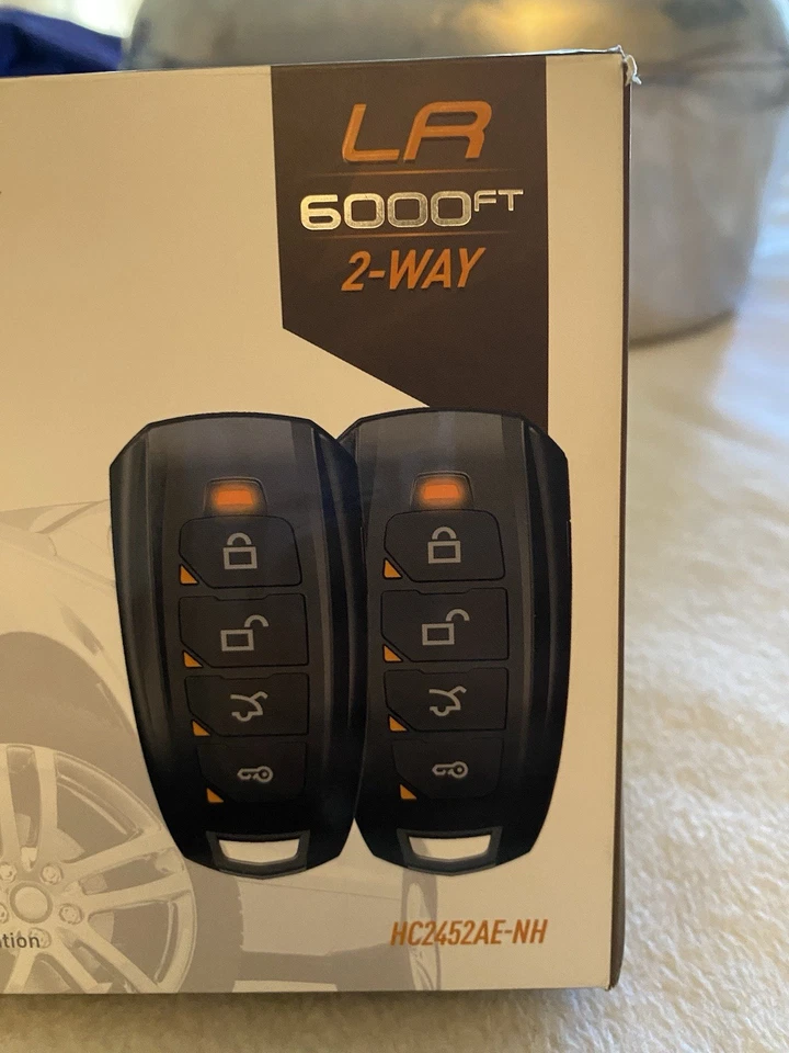 IDATASTART HC3.5 2-WAY LED REMOTE START SYSTEM HC2452AE-NH BLACK New! - Image 2 of 4