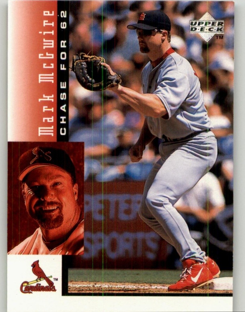 1998 Upper Deck Mark McGwire's Chase for 62 Mark McGwire #26 St. Louis Cardinals