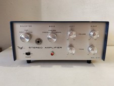 Eagle SA-100 Valve Tube Stereo Amplifier Separate Vintage Rare