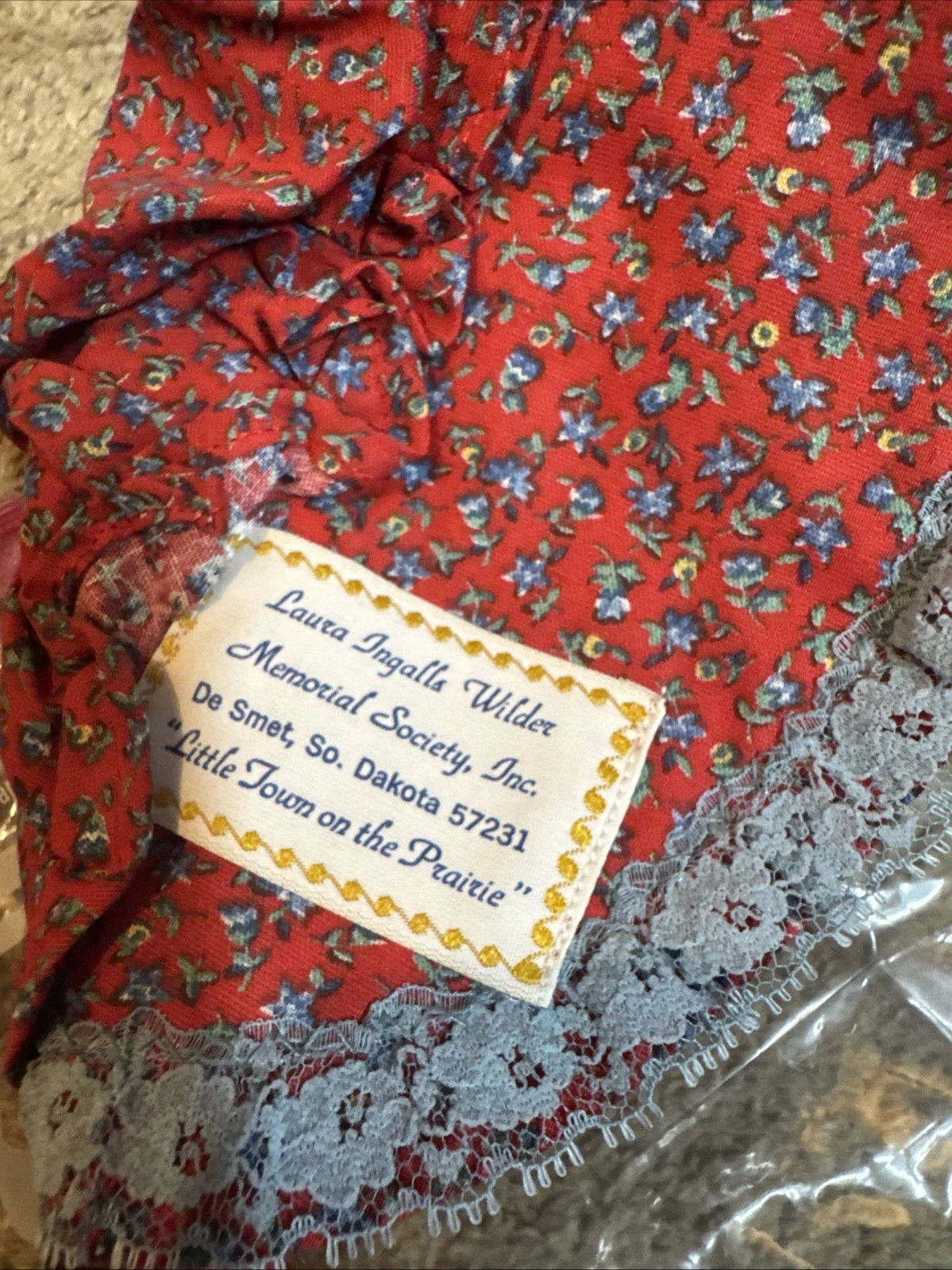 Laura Ingalls Wilder Memorial Society Baby Toddler Bonnet