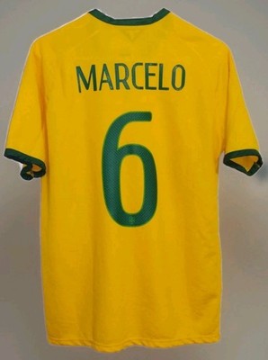Brazil MARCELO 2014 Jersey Soccer Brasil World Cup XL | eBay