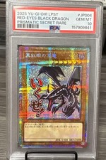 Red-Eyes Black Dragon JP004 Prismatic Secret Rare PSA 10
