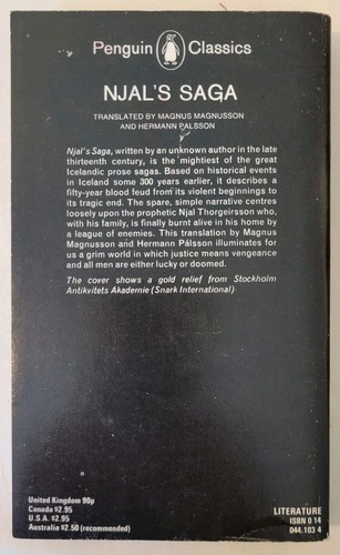Njal's Saga Penguin Classics - Bild 2 von 2