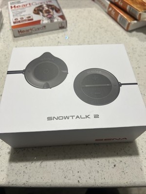 Sena Snowtalk 2 Bluetooth Headset Snow Helmet Wireless Intercom Universal
