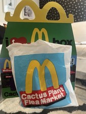 McDonald's Adult Happy Meal Cactus Plant Flea Market Cactus Buddy Sealed Toy
