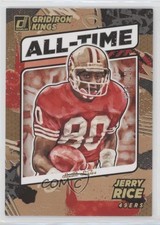 2021 Donruss All-Time Gridiron Kings Studio Series 29/100 Jerry Rice HOF 1m1a