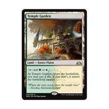 WotC MtG Guilds of Ravnica Temple Garden (R) NM