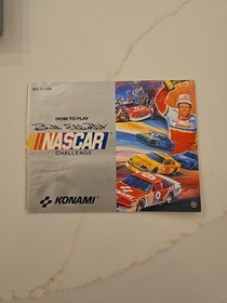 Bill Elliott's NASCAR Challenge (Nintendo NES, 1991) Authentic Complete In Box 