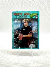 Kyle Teel 2026 Topps Heritage Aqua Sparkle Rookie
