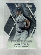 #T-12 Gerrit Cole 2021 Stadium Club Triumvirates Free Ship