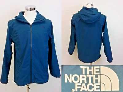 The North Face Dryzzly Futurelight Jacket Men's M Blue Rain Jacket Hooded #J4116