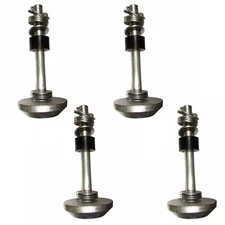 4PK MOOSE Snow Plow Blade Shoes/Skids For ATV/UTV, 4501, 2989,