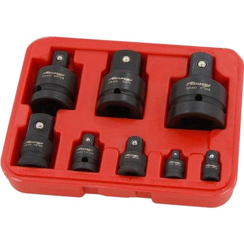 Neilsen 8pc Impact Socket Converter Reducer Adapter Set 1/4" 1/2" 3/8" 3/4" 1" - Picture 3 of 3