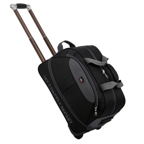 Upgrade Rolling Duffel Bag w/ Wheels Trolley Travel Bag Waterproof & Expandable - Picture 6 of 30