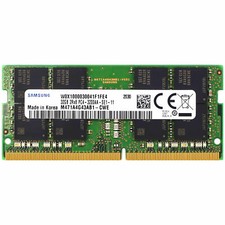 Samsung 32GB DDR4 SODIMM 3200 MHz PC4-25600 Laptop Memory RAM M471A4G43AB1-CWE 