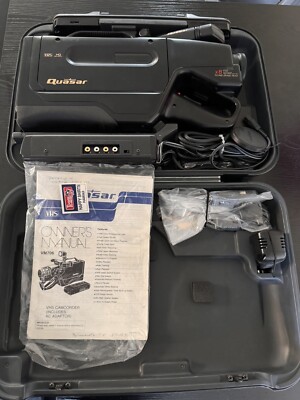 Vintage Quasar VM706 VHS High Quality Camcorder System - No