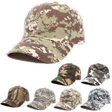 Herren Camo Basecap Baseball Hut Militär Hüte Schirmmütze Trucker Kappe Mutze