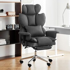 Office Chair with Footrest Big and Tall Office Chair Ergonomic High Back Chair