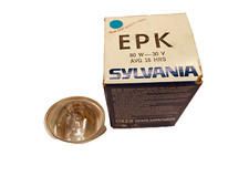 Photo/AV lamp bulb replacement -EPK - 80W 30V VINTAGE LAMP SYLVANIA