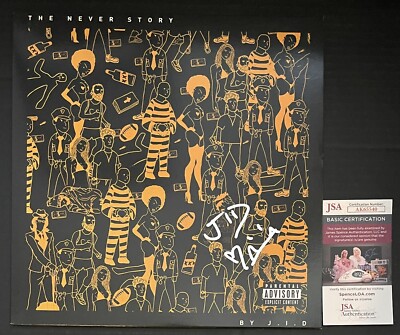 RAPPER JID SIGNED AUTOGRAPHED THE FOREVER STORY VINYL ALBUM RECORD