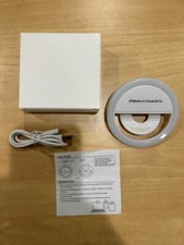 Portable Selfie Ring Light for iPhone/Tablet/Laptop with JP Morgan Logo