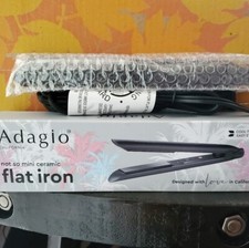 Adagio California Not So Mini Ceramic Flat Iron BOXED