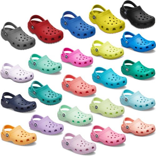 Crocs Classiche Clogs Bambini Estate Spiaggia Vacanza Sandali Per Bambini  Ragazzi Ragazze | eBay