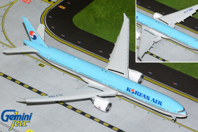 BOEING 777-300ER KOREAN AIR REG: HL7784 WITH STAND - GEMINI JETS G2KAL1099 1/200