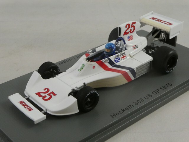 Spark Hesketh F1 308 #25 Brett Lunger USA GP 1975 1/43 S2468 | eBay