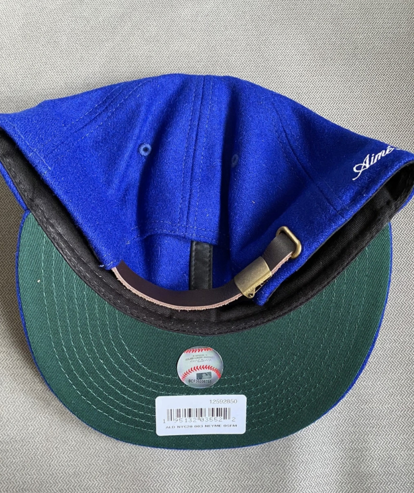 Aime Leon Dore ALD New Era Wool Mets Hat Blue