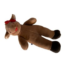 Build A Bear Plush Holly Moose small 10.5 in Tall Stuffed Animal Doll Toy Christ