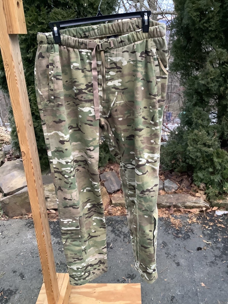 NEAT military fabric camo slacks 最終価格 CAMO HQ - Czech Multi-terrain MAD21 CAMO unisex wide-leg pants