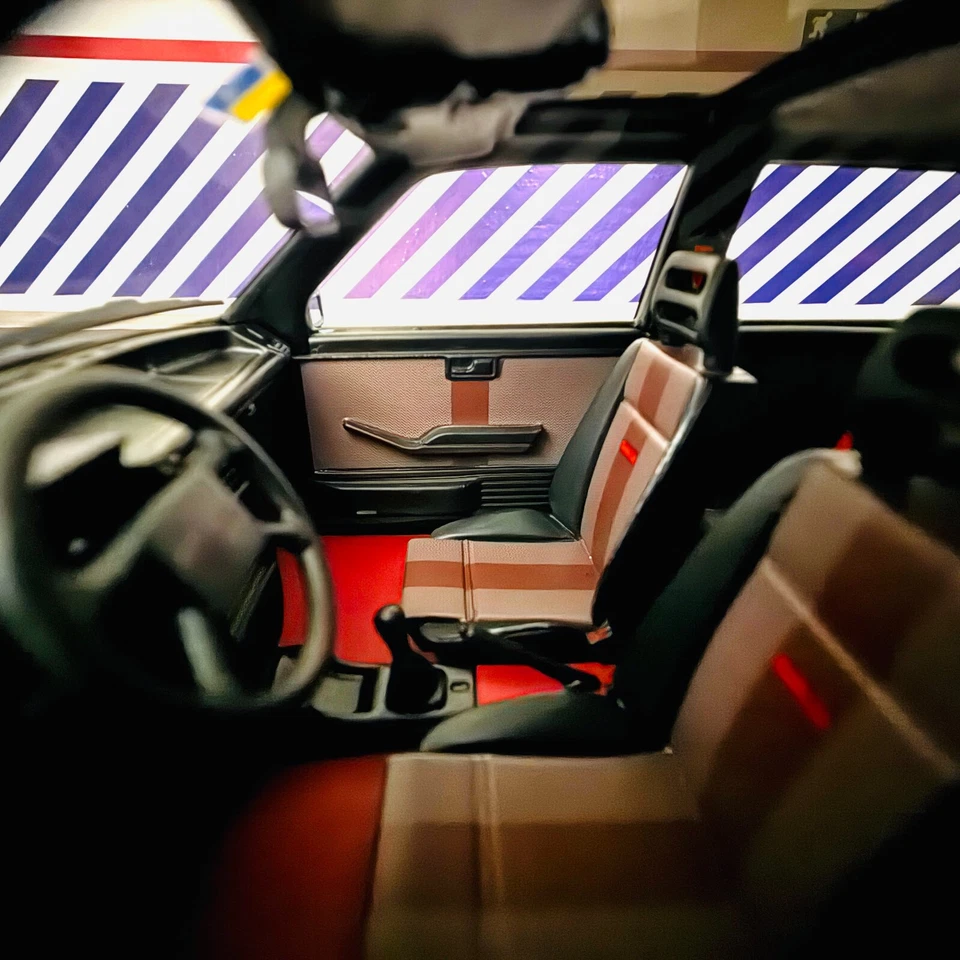 Fiat Uno Turbo i e 1988 Antiskid 1/18 Laudoracing no ottomobile no kyosho no bbr - Immagine 3 di 4