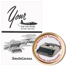 1950s Smith Corona Skyriter Typewriter User Instruction Owner's Manual Booklet thumbnail