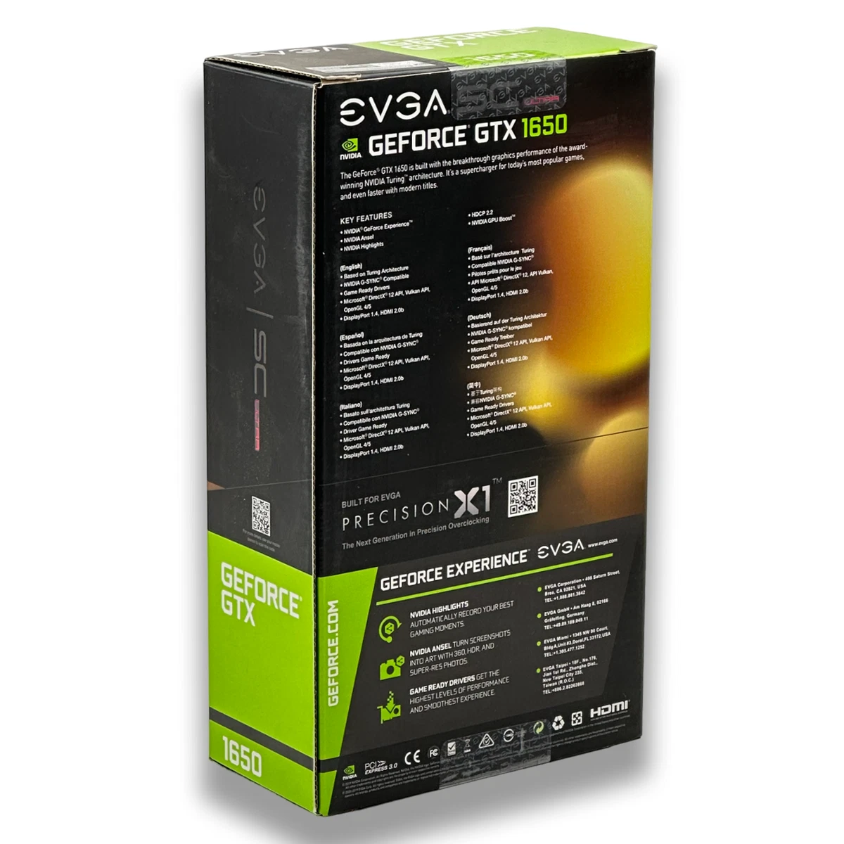 EVGA GeForce GTX 1650 SC ULTRA 4 Gb GDDR5 Dual Fan 04G P4 1057 KR