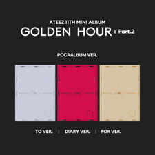 ATEEZ - 11th Mini Album GOLDEN HOUR : Part.2 POCA Ver.