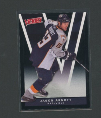 2010-11 Upper Deck Victory Black Jason Arnott #105 NM-MT