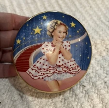  Danbury Mint  Shirley Temple  “Stand up & Cheer   Music Box  1994  #C2413