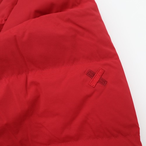 Best Made Jacket Mens M Goose Down Hooded Puffer Full Zip 800 Fill Red NWT - Picture 6 of 6