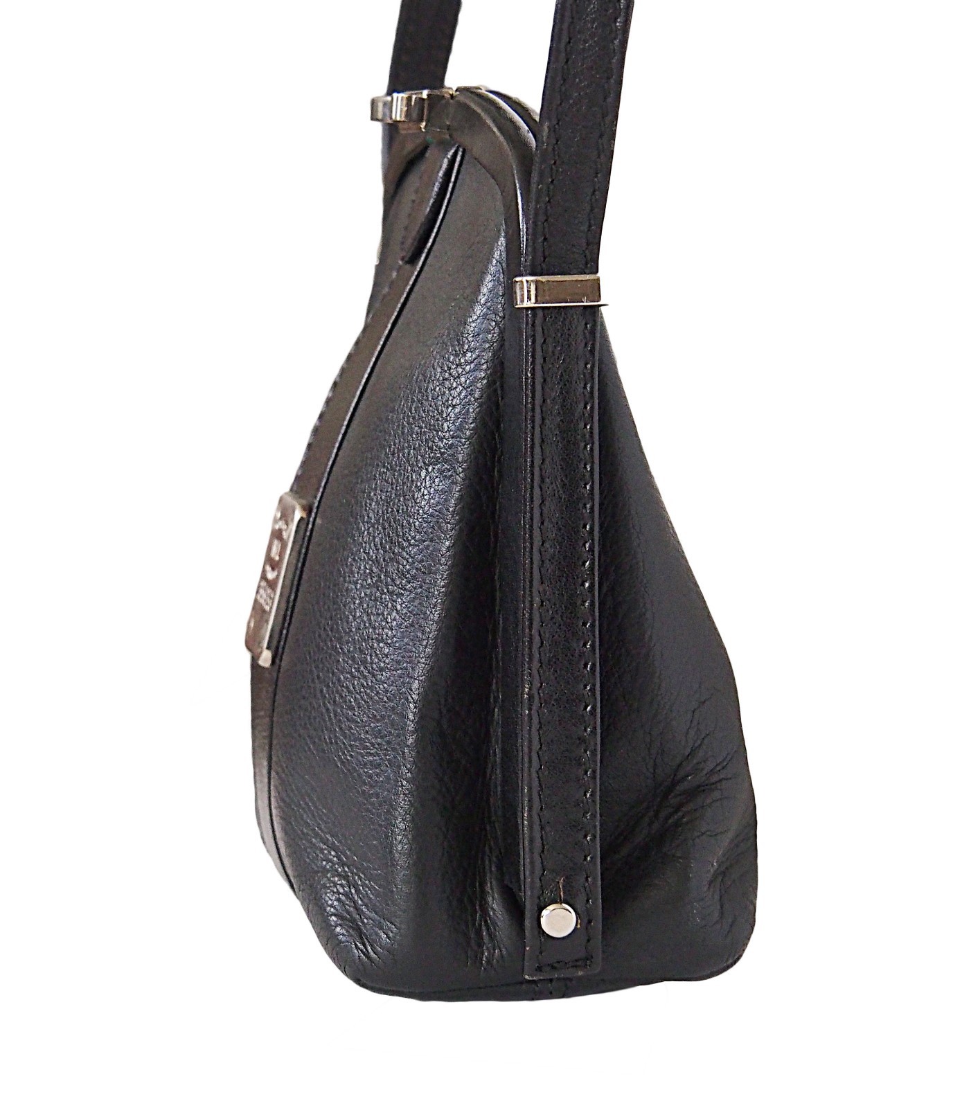 HCL Handcrafted Vintage Framed Crossbody Leather Bag … Gem