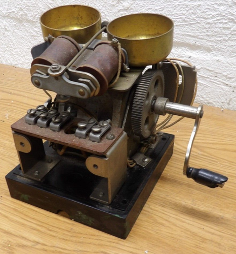 Antique Old Wall Telephone Phone Ringer Internal Parts | eBay