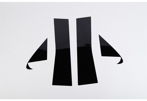 For Dodge Nitro 2007-2012 PVC Black Door Window Pillar Posts Sticker ...