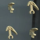 Star Wars LEGO x 4 Tan Minifigure, Head, Modified Mechanical Plain Battle Droid