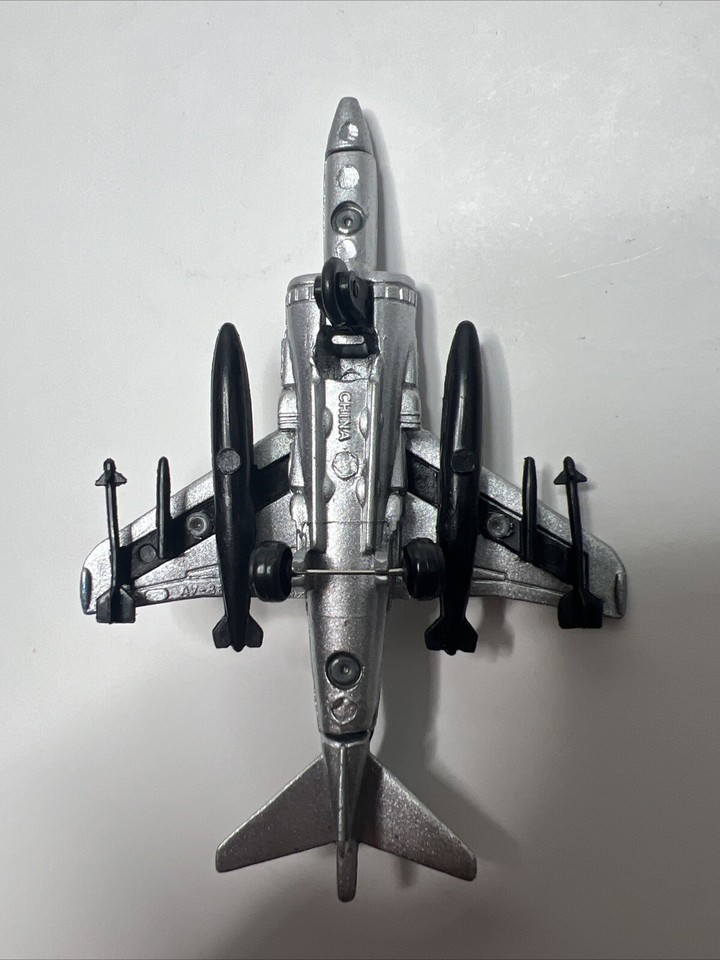Modellino Zee Toys DYNA-FLITES 1995 - AV-8B Harrier II Diecast - USAF - Nuovo In Scatola - Foto 2