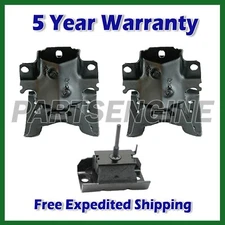 Motor & Trans Mount Kit 3x For 03-17 Chevrolet Express 1500 2500 3500 4500 RWD