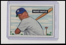 2021 Topps x Mickey Mantle #2 Picture CLEAN New York Yankees