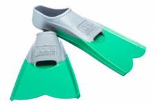 TYR Crossblade Training Fins - Small/Dark Grey/Green Sz US 5-7 Eur 38-39